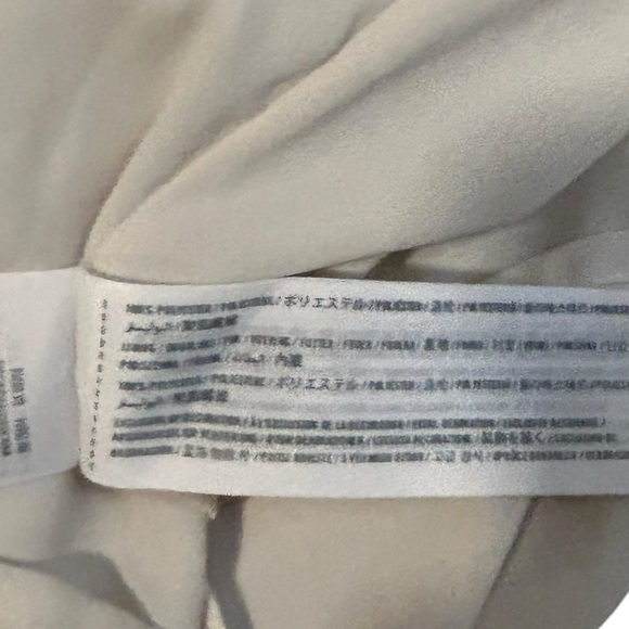 Abercrombie & Fitch Gold Champagne Pleated Swing Tank Top - Picture 10 of 13